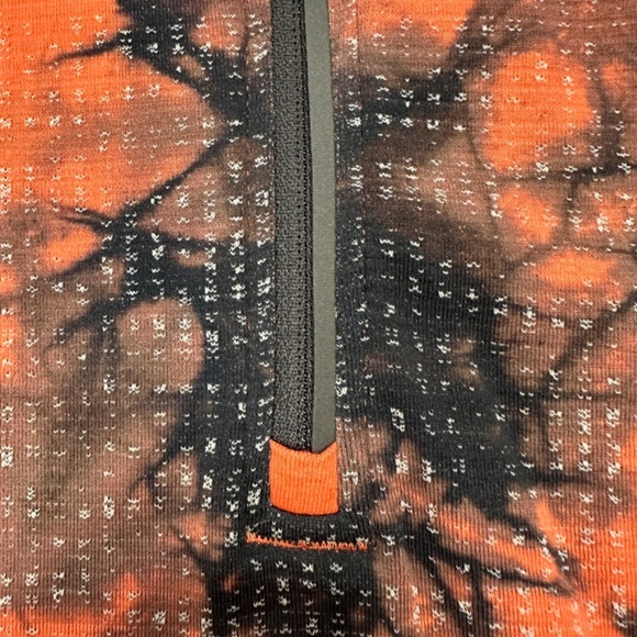 Lululemon Metal Vent Tech Half zip 2.0 Disconnect marble dye autumn M - Picture 7 of 14